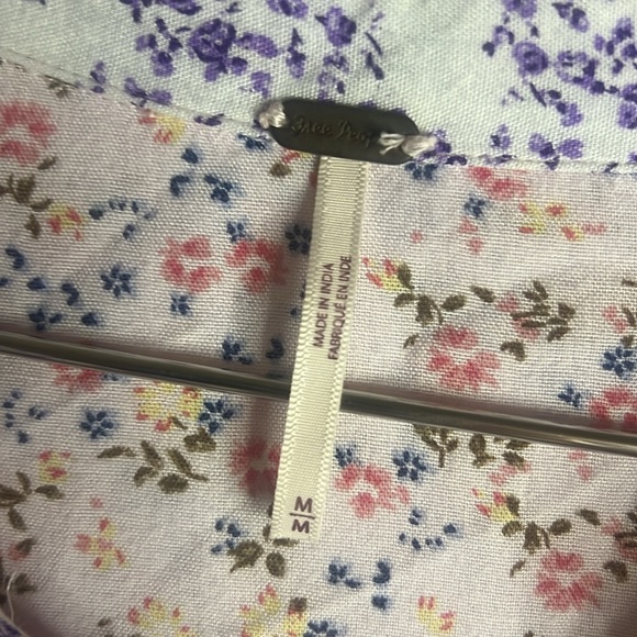 Free People Lost In You Patchwork Tunic Mini Dress - Picture 5 of 10